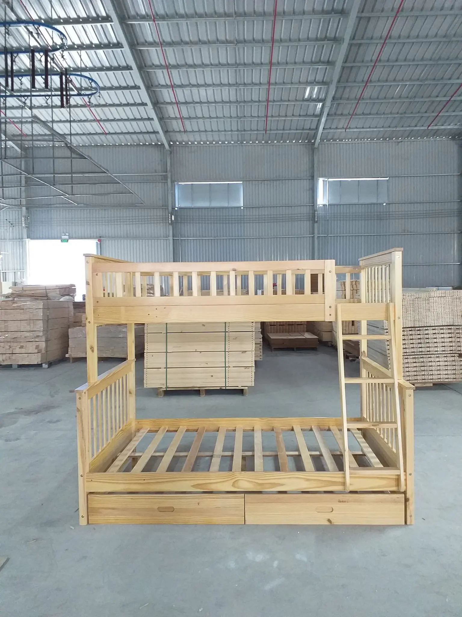 TNT Modern Bedroom Furniture Flash Sale New Design Wooden Bunk Beds Direct from Factory for All Ages Hotels Villas Schools