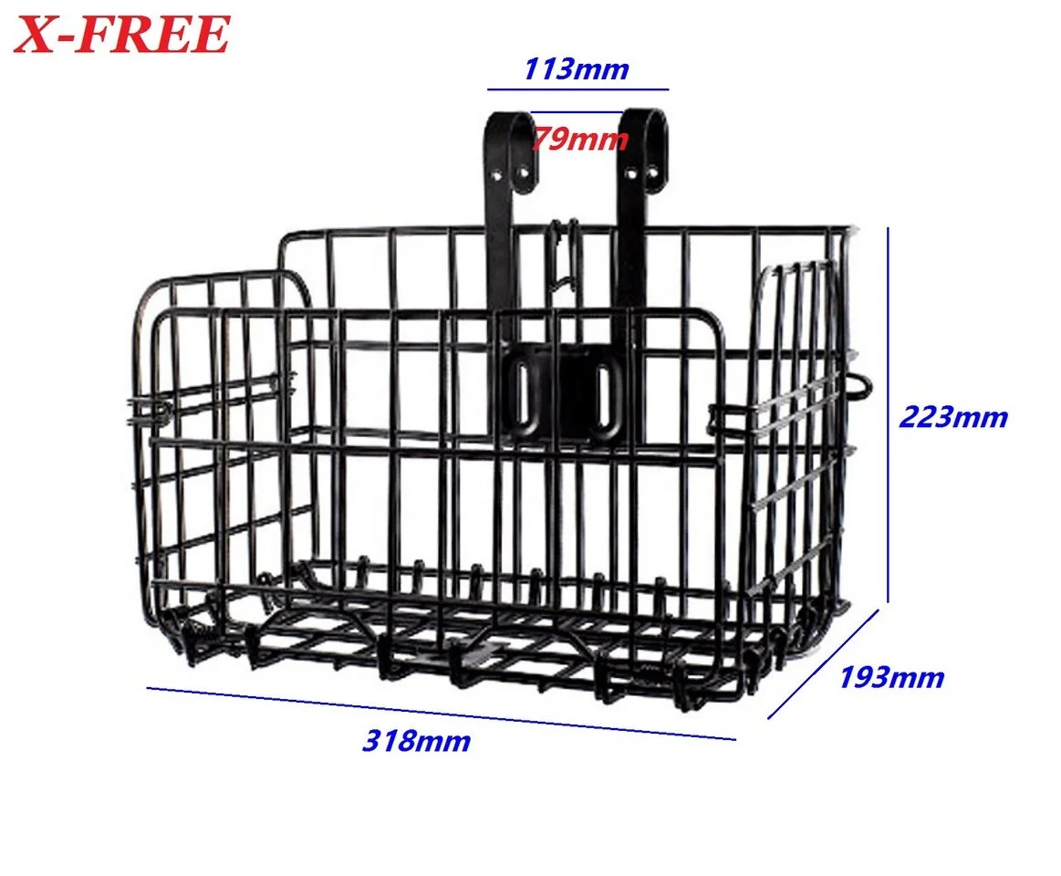 
X-FREE bold and heavy-duty folding basket quick fold paint process strong bearing capacity C51-10 