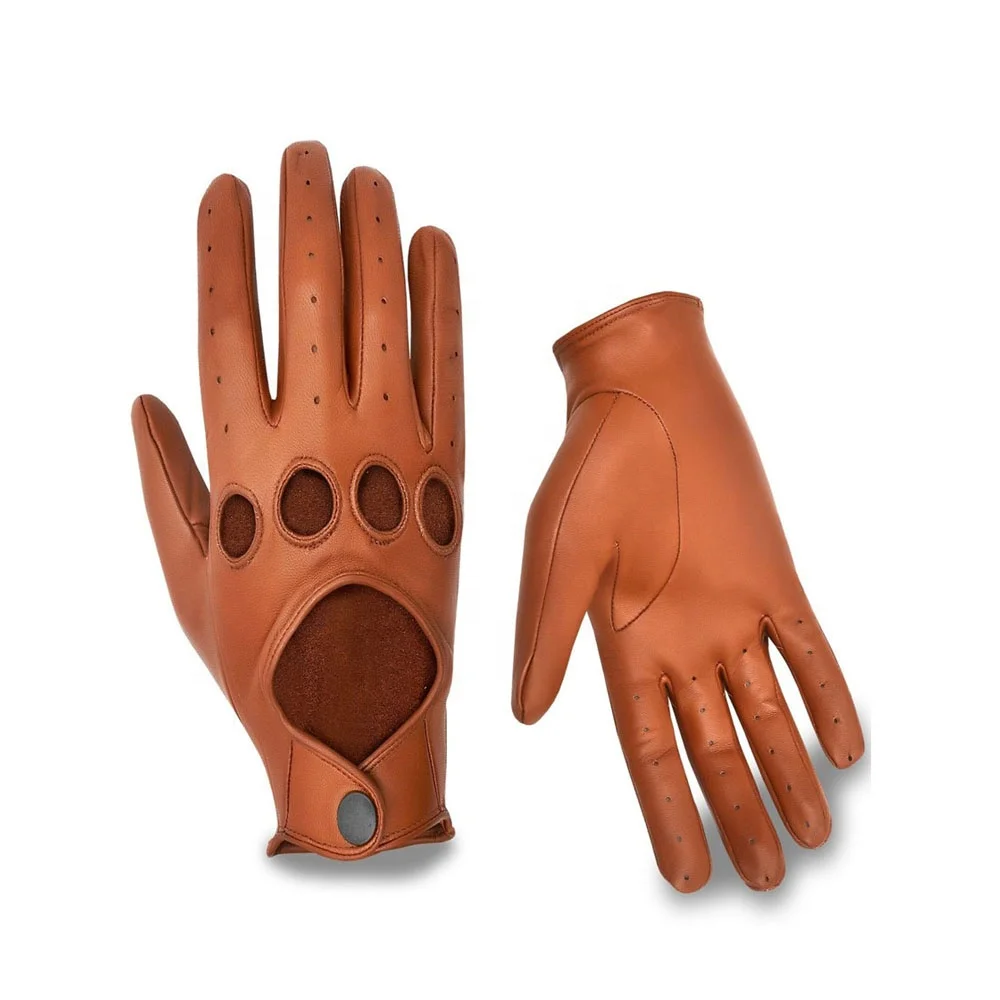 Кожаные перчатки для вождения, оптовая продажа, модные зимние кожаные перчатки из овчины ягненка