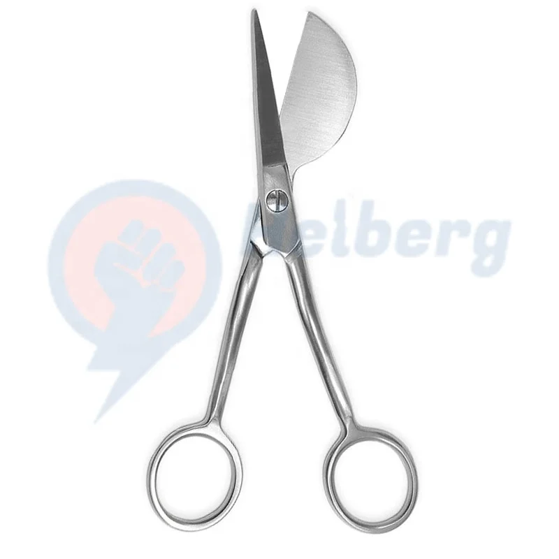 Ножницы 6 дюймов весло формы для хирургических инструментов Топ Дизайн повязки ножницы из нержавеющей стали