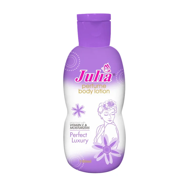 ODM JULIA Body Lotion Unisex Plastic Bottle & Carton Boxes(100ml X 48 Pieces/cartons) Vietnam Products Lotion Gluta Hya Lotion