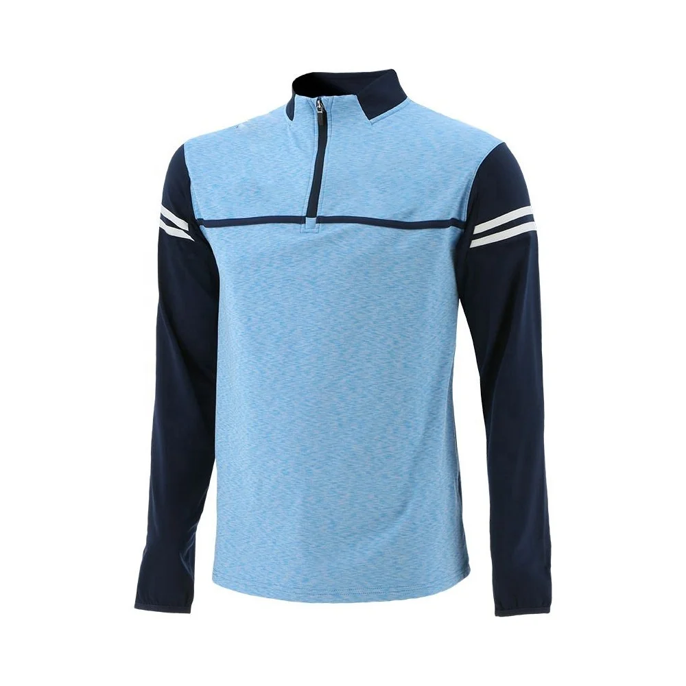 GAA Hurling Half Zip Top Uniform Sports Club Polyester Half Zip Top Jersey Ireland