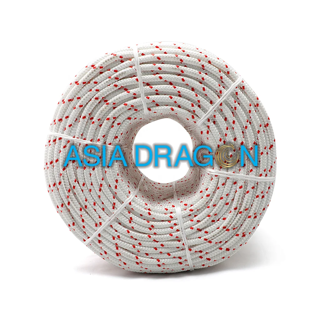 High quality pp nylon polyester cotton elastic braided rope cord