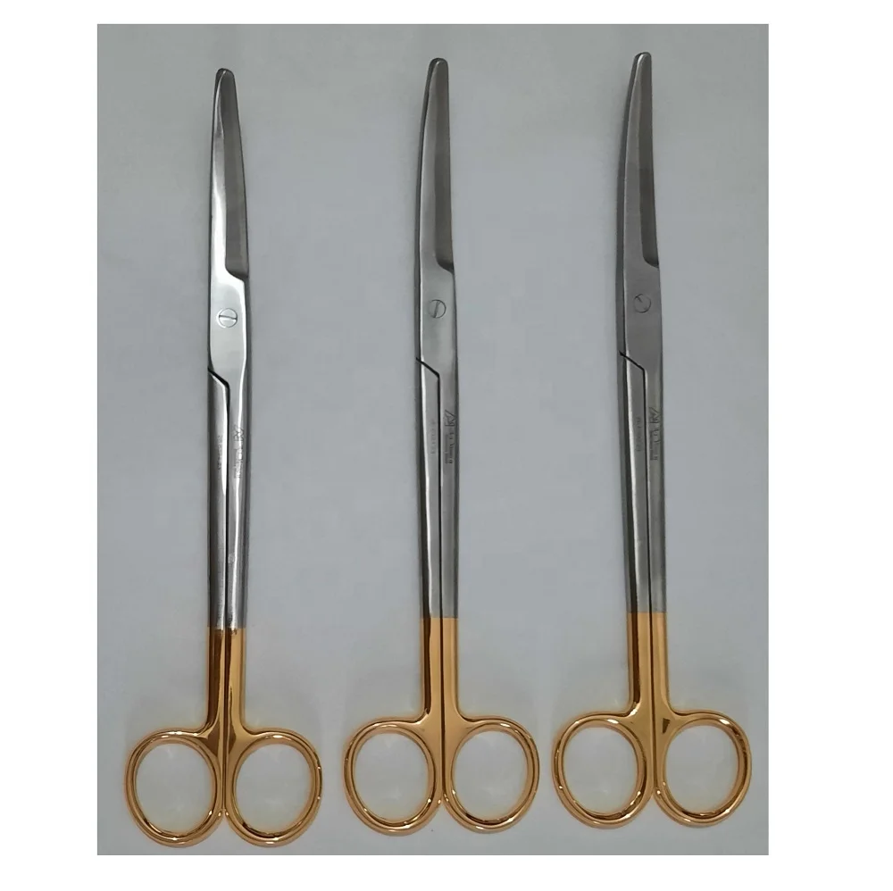 High Quality Zeppeline Scissor Tungsten Carbide Jaws A-1 VERITAS Hysterectomy Obstetrics Gynecology Instruments