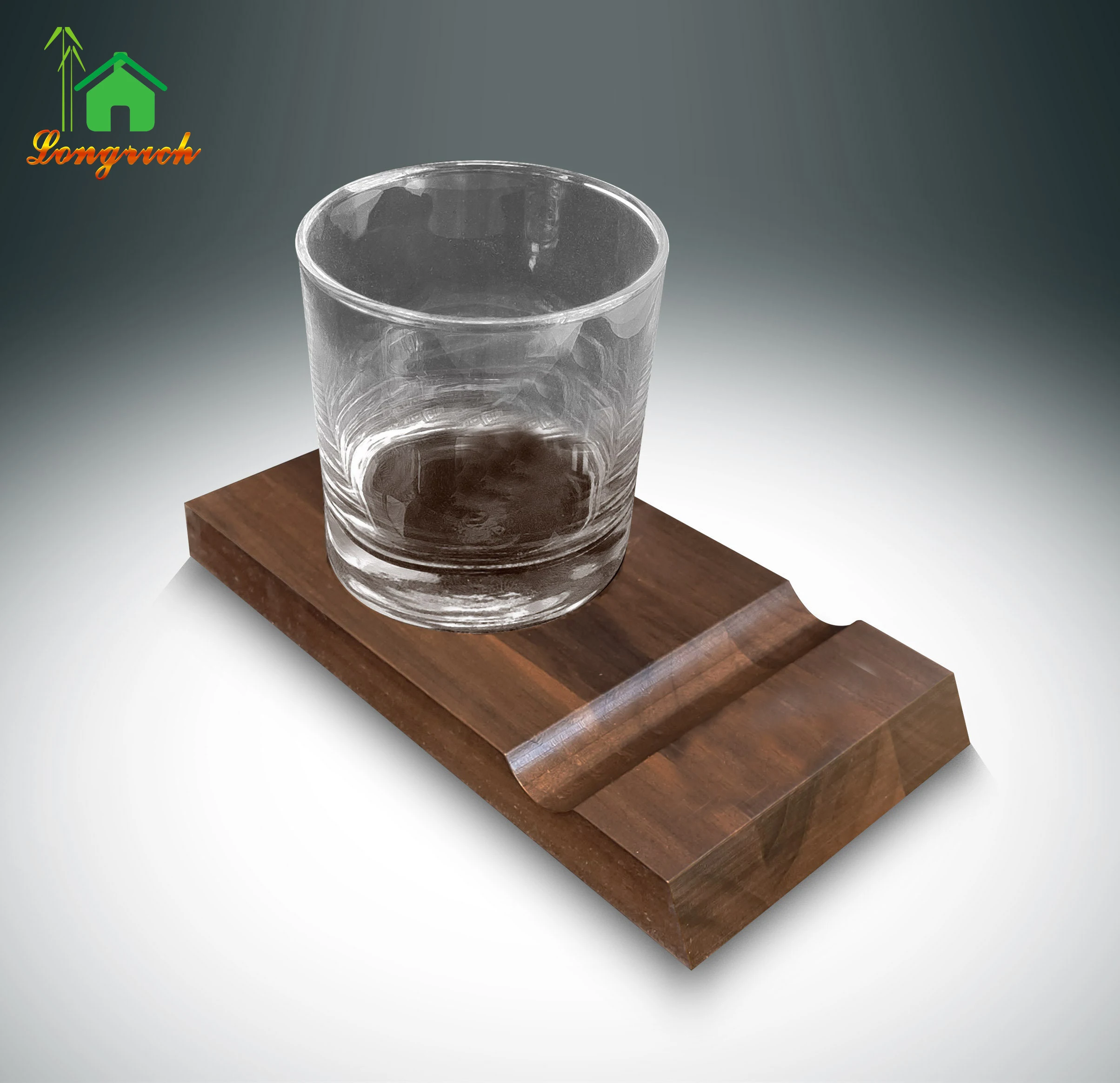 wooden custom spanish cedar wooden box with hygrometer humidifier solution desktop glass cigar humidor