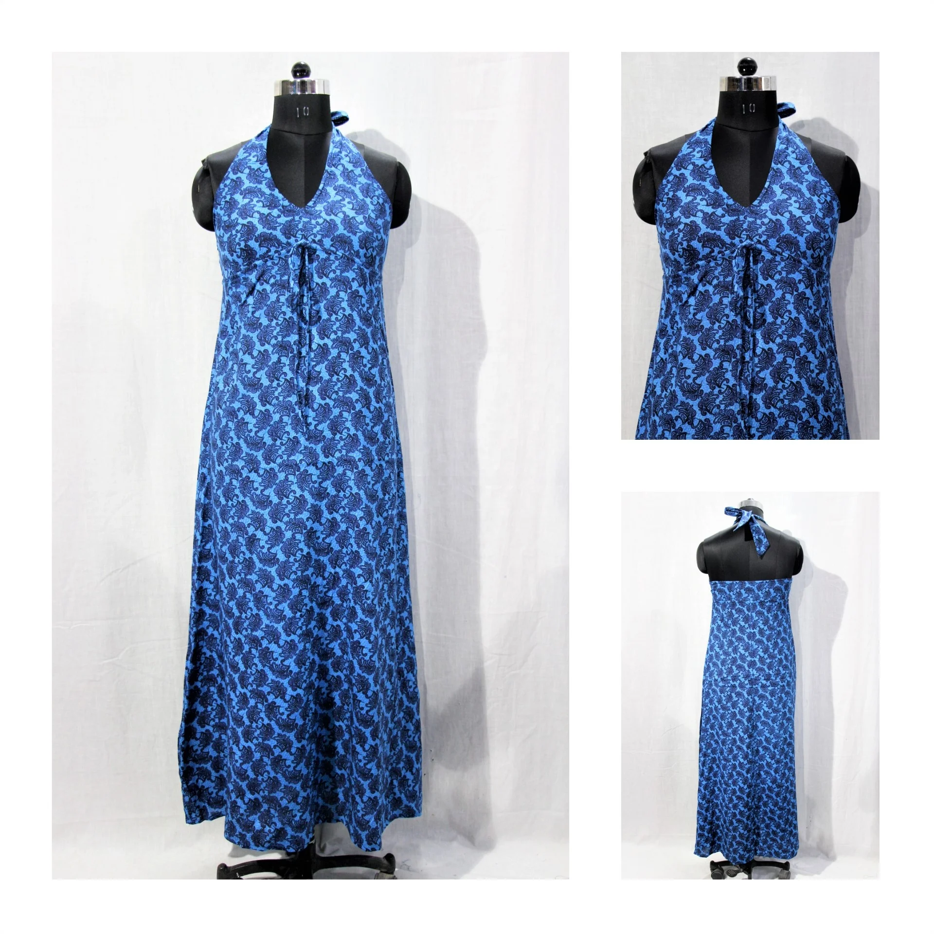 Top Quality Printed Cotton Short Sleeve Dress Fashion Young Women Casual Wear Summer Available At Wholesale Price