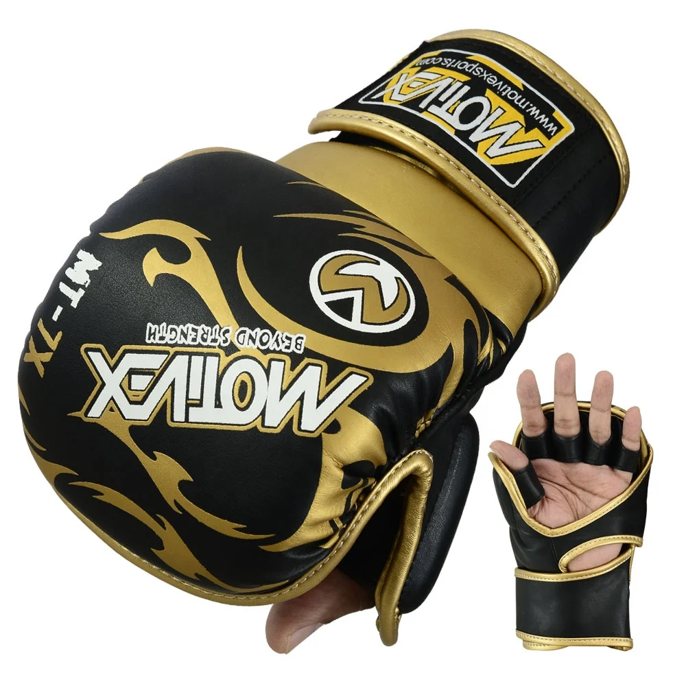 High Quality MMA Sparring Gloves Grappling Fighting Shooter Training Workout Exercise Combat Mitts Sport MMA Glove Boxing Gloves