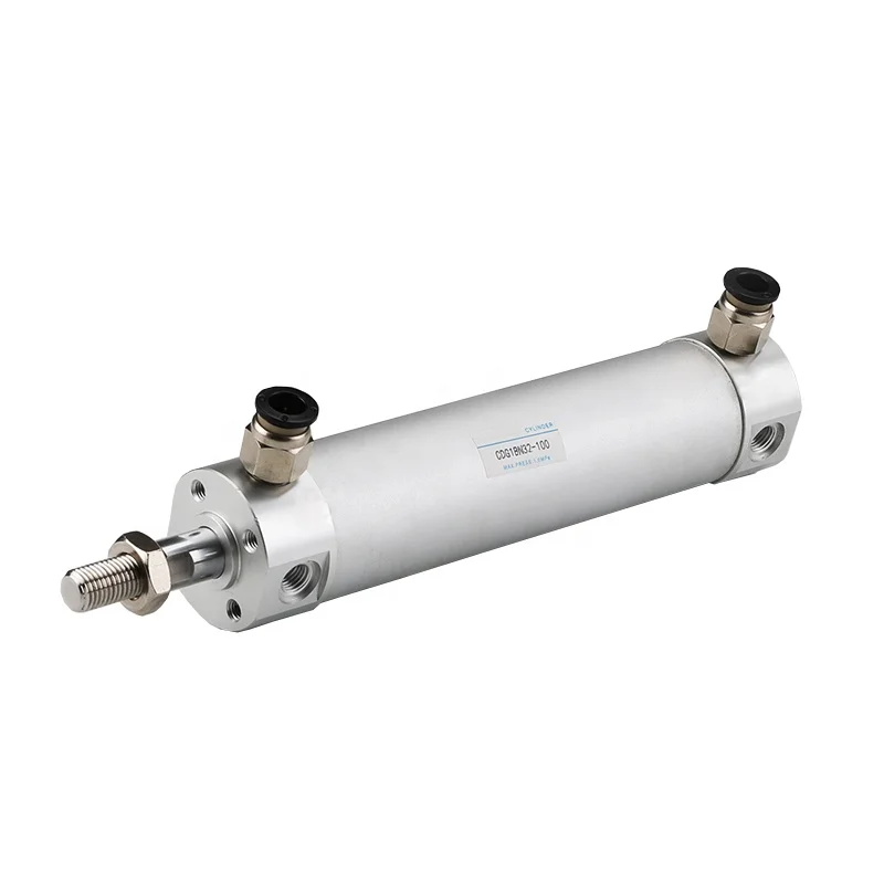 CG1BN Standard Type Double Acting Piston Round Pneumatic Cylinder Aluminum Alloy Cylinder bore 20mm 25mm 32mm 40mm 50mm 63mm