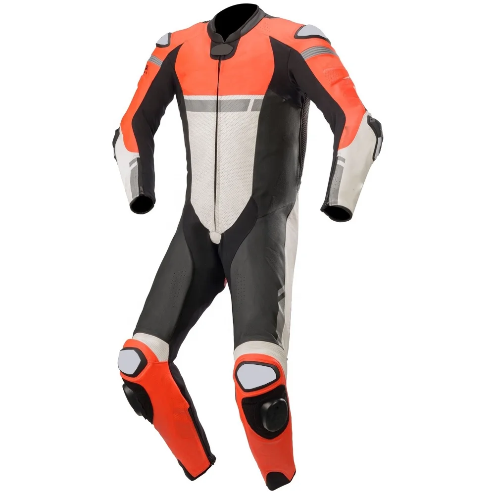 Custom Motorbike Leather Racing SUIT Biker Leather Racing Suit Motorcycle Suit  CE Approved Protectors