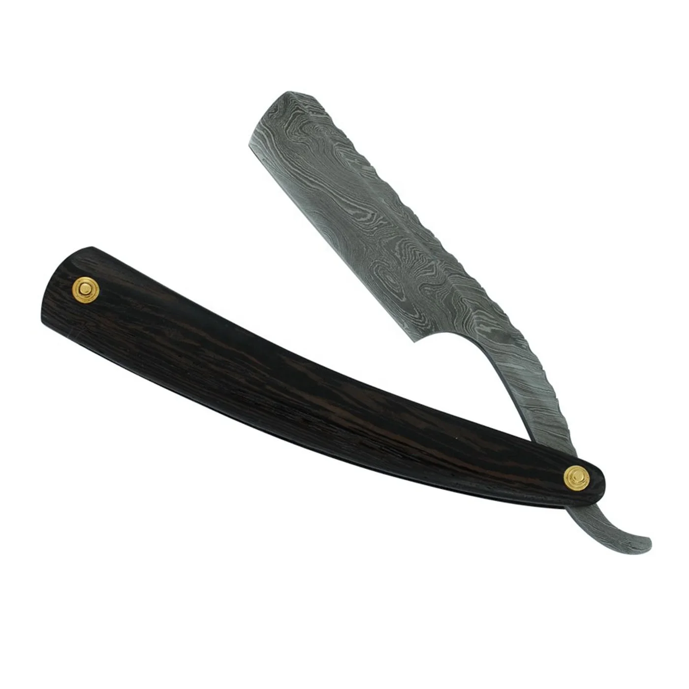 High Quality Wooden Handle Straight Razor Replaceable Blade Shaving Razor For Face Shaving BY SIGAL MEDCO