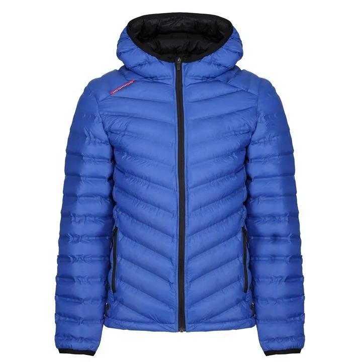 Plus Size Puffer Jacket Long Sleeve Custom Design Shiny Padding Effect Winter Coat Puffer Jacket For Men