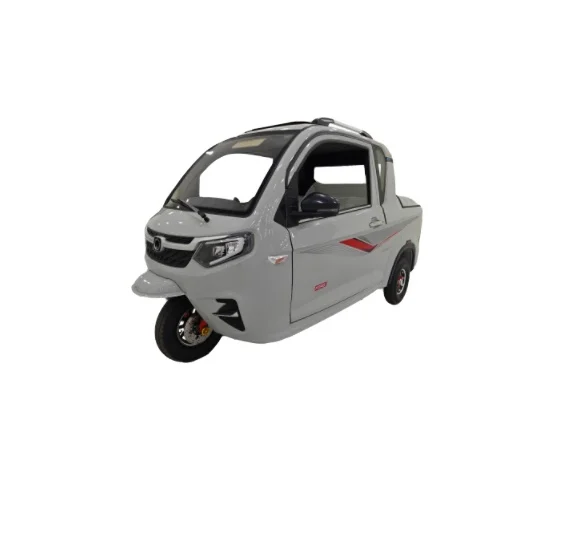 60V1500W Enclosed Cab Pickup Electric Three-Wheel Motorcycle