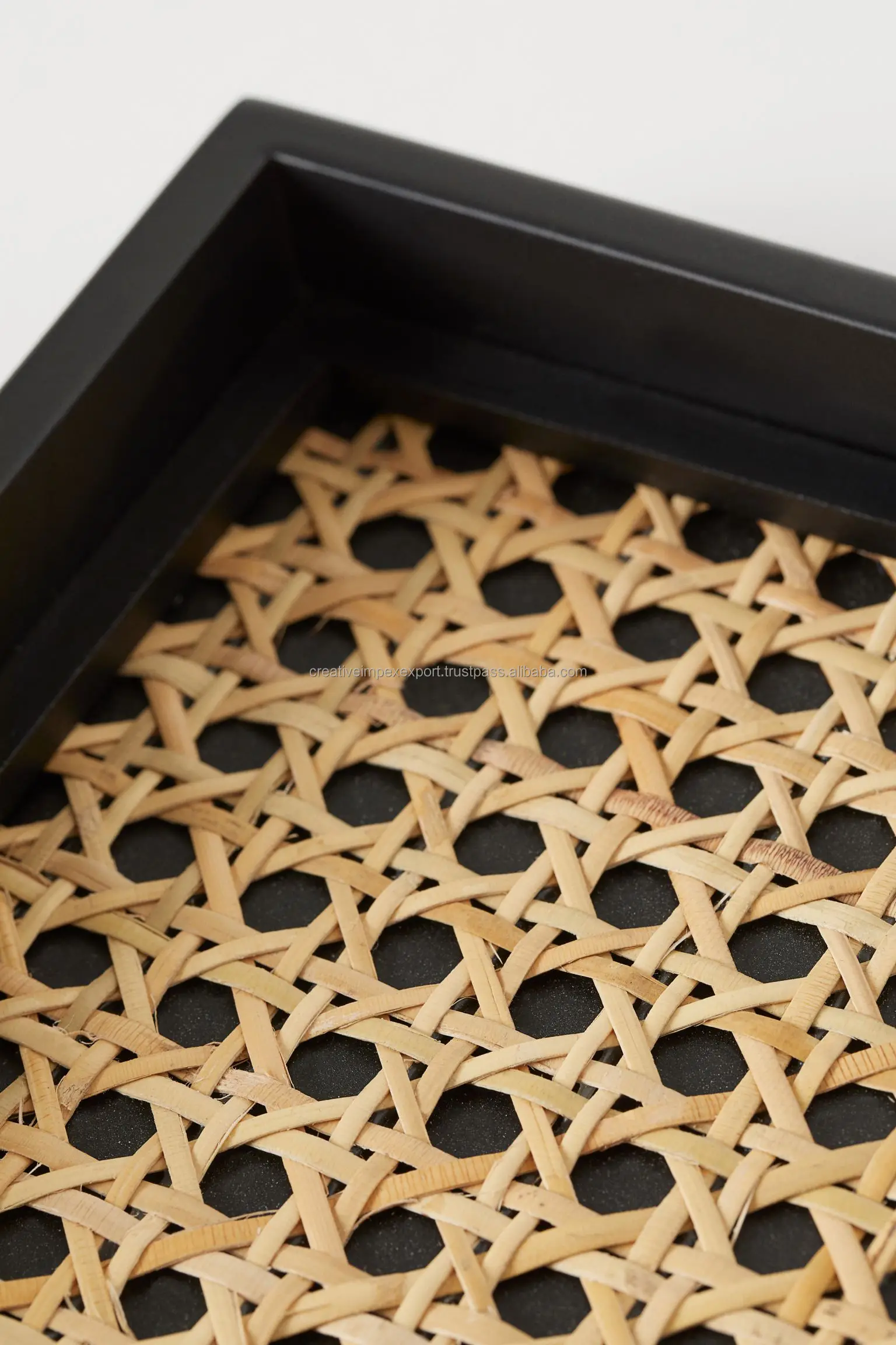  Новинка Набор подносов для благовоний ручной работы из индийского ротанга и дерева с уникальным дизайном