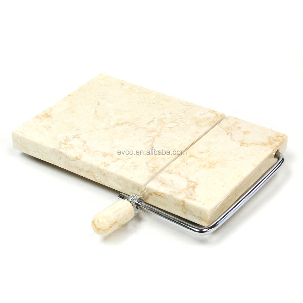 Natural Champagne Marble Cheese Slicer