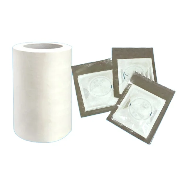 microporous breathable waterproof membrane printing desiccant packaging material rolls for wrap hanging absorbent bag