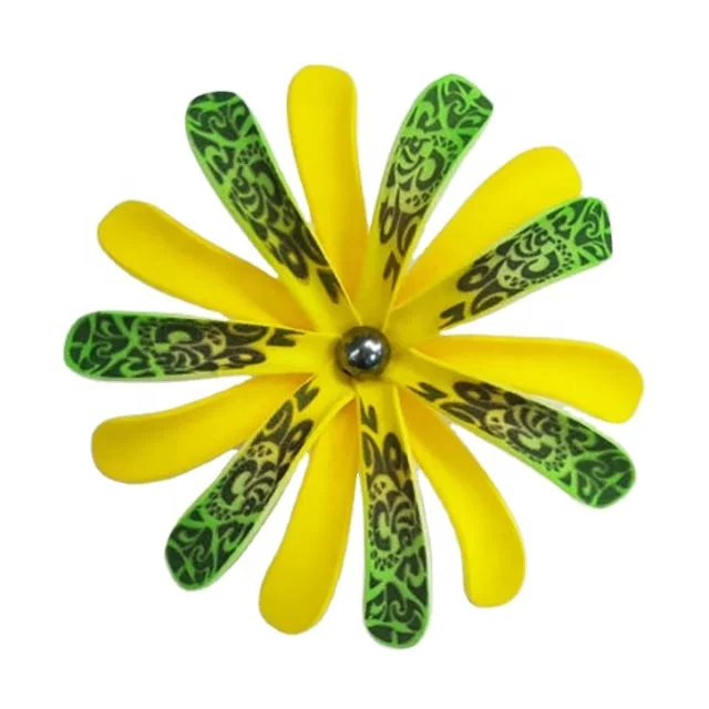 Best seller good quality Handcraft Handmade artificial tahitian foam flower with special tattoo and color pattern