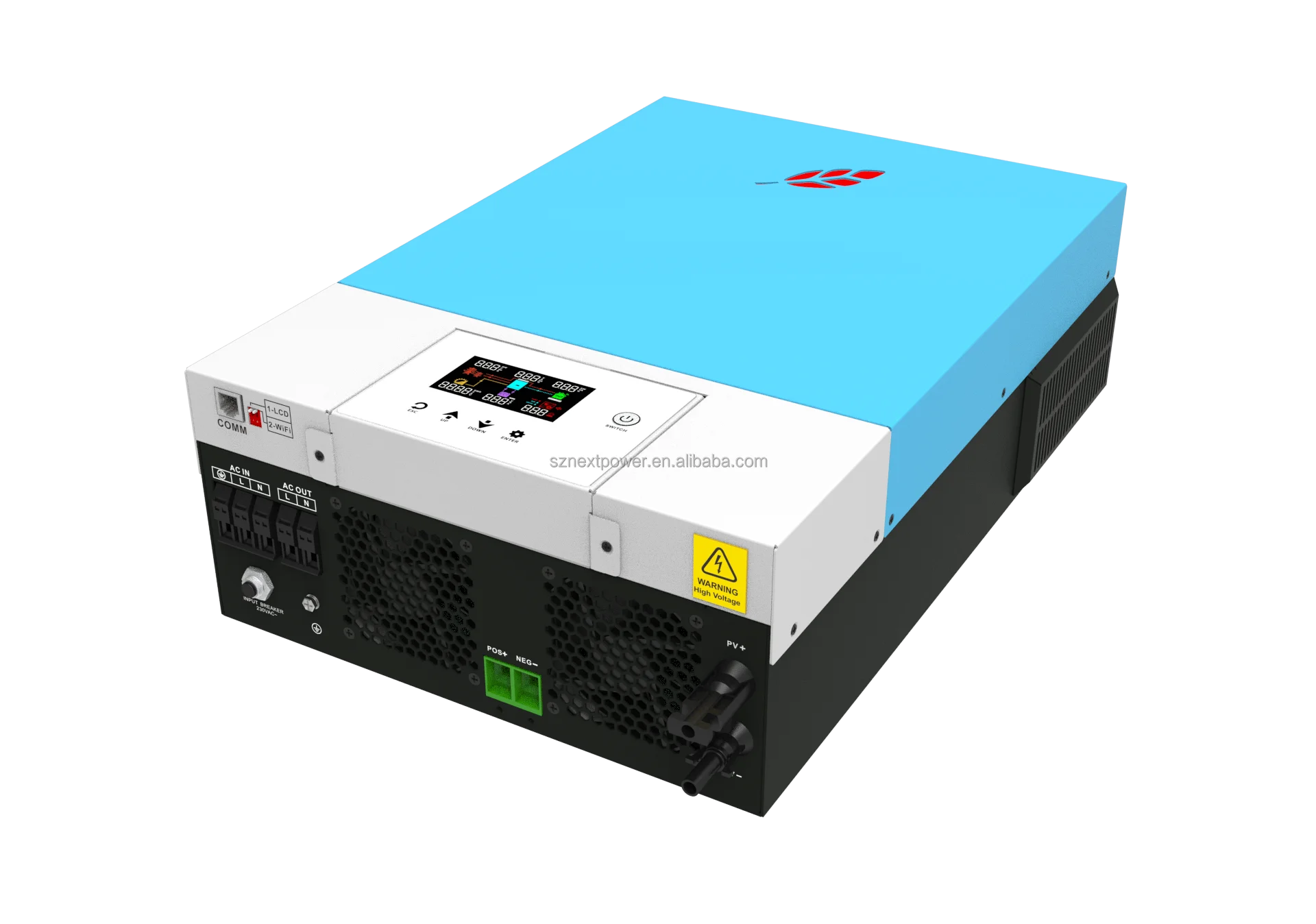 Next VICTOR NM PRO 3.6KW 4.2KW 6.2KW Hybrid Solar Inverter MPPT Controller  WIFI Available LCD Display