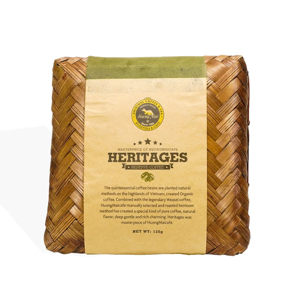 HERITAGE COFFEE BAMBOO BOX