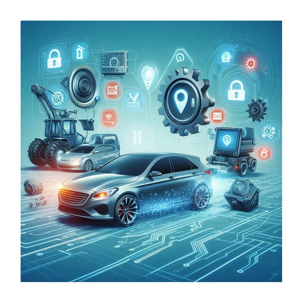 Усовершенствованная система защиты брелока с GPS и отключением зажигания дистанционная блокировка автомобиля для спокойного двухслойного шифрования