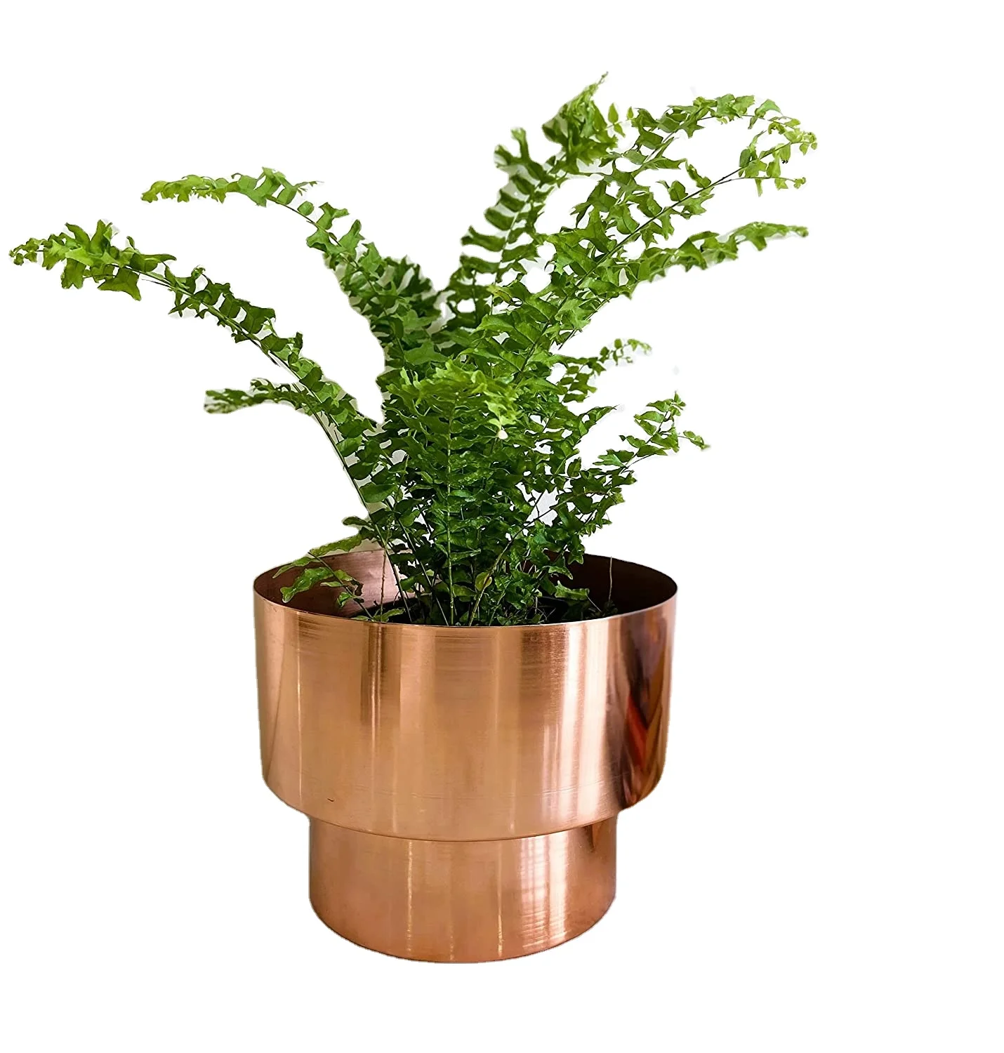 Metal Flower Pot Handmade Factory Customized Flowering Small Planter Wholesale Supplies Plants Mold And Planter Metal Pot