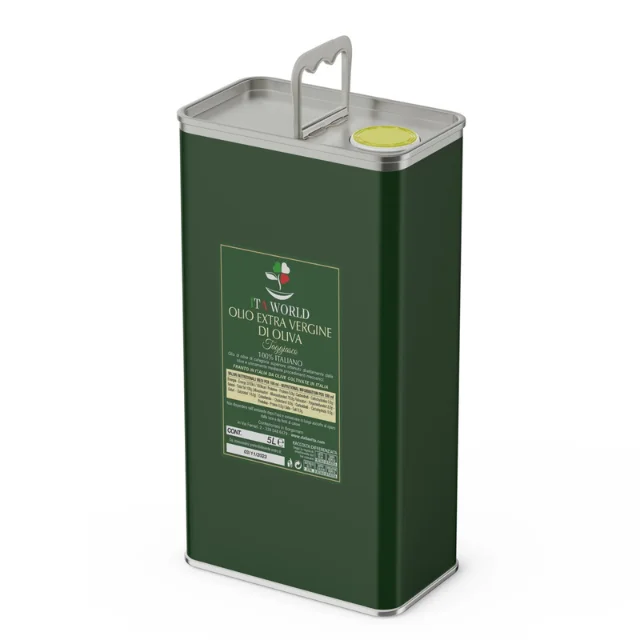 Premium Quality Extra Virgin Olive Oil Made in Italy Monocultivar Taggiasca Olive Itaworld For Restaurant