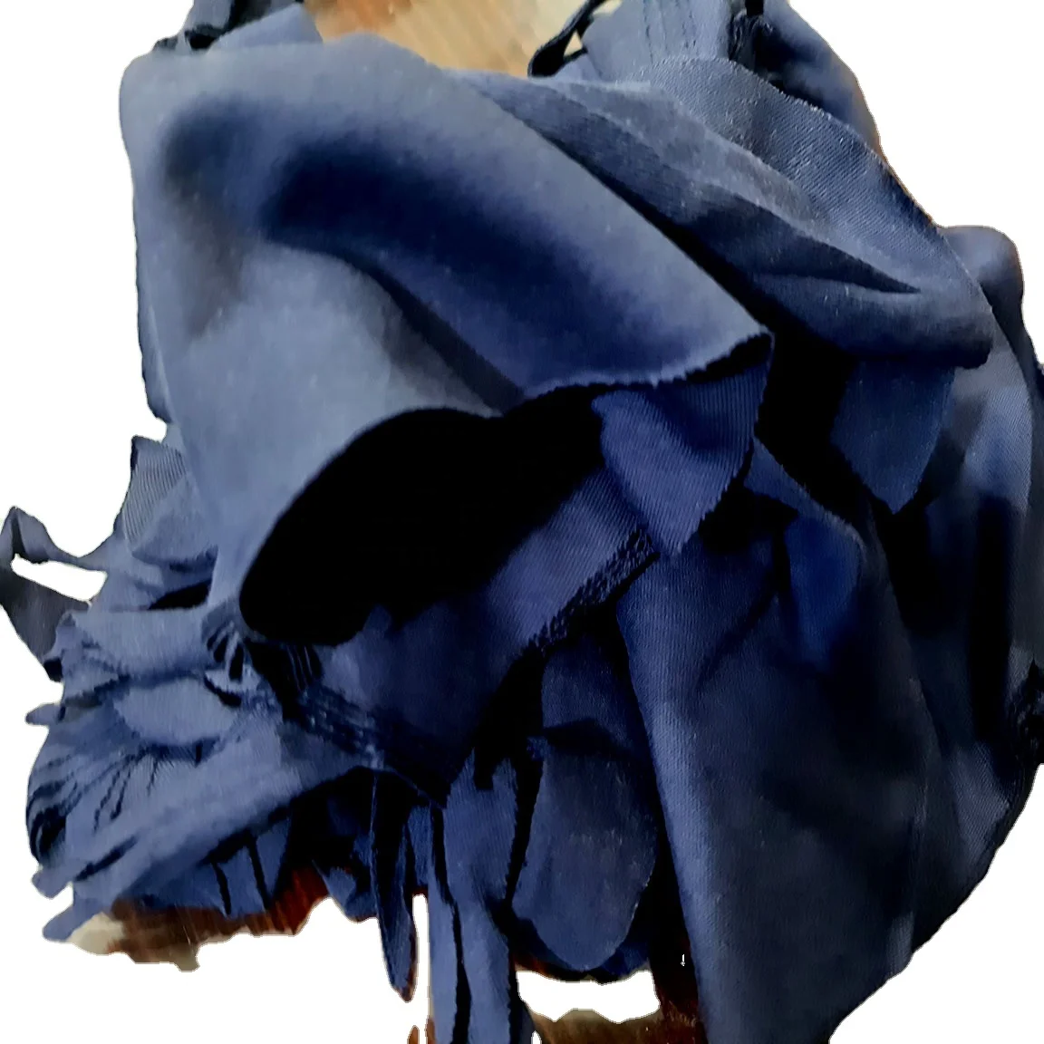 Высококачественные трикотажные темно-синие ткани, режущие отходы и тряпки из Бангладеш, 100% хлопчатобумажные ткани, отходы текстиля