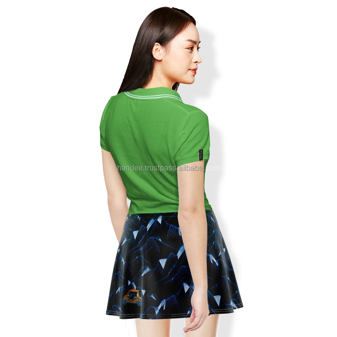 Wholesale Sublimation Polyester Digital Printed Skirt For Women Golf Sports Pleated Skirt Shorts Plus Size Women Tennis Skirts