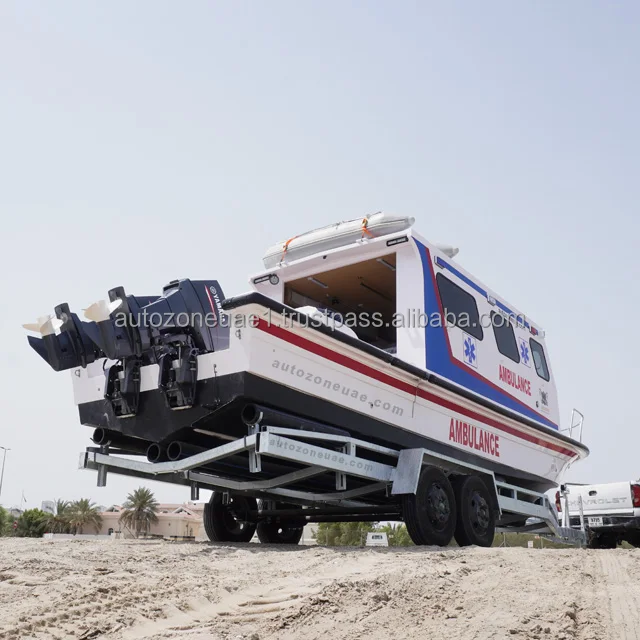 High Quality Brand New Boat Ambulance Manual Transmission Diesel Gasoline Fuel Options Competitive Medical Ambulance Pricing