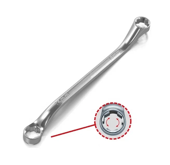 Offset Bolt Extractor Combination Wrench Set