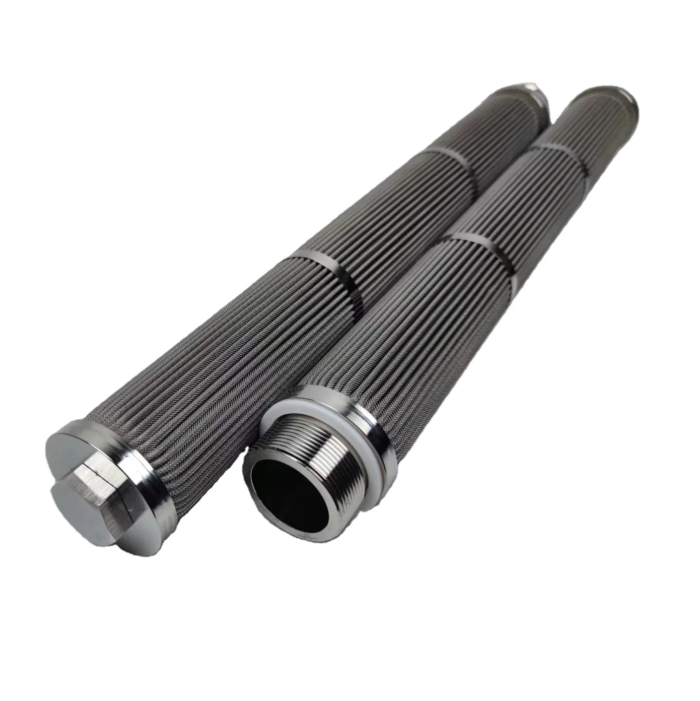 the Methanol petrochemical industry Stainless steel sintered pleated filter candle elements