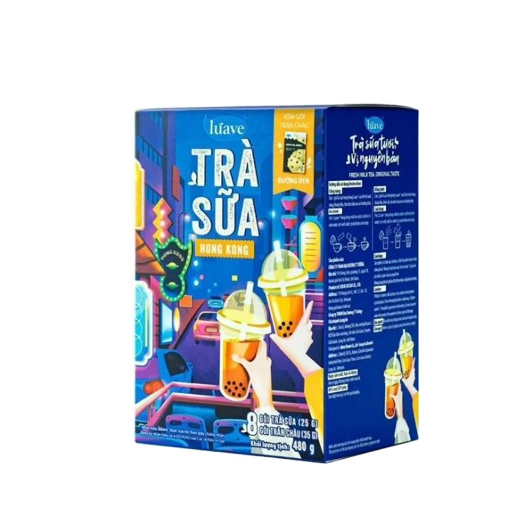 Hong Kong Milk Tea With Black Sugar Tapioca Pearls Inspired by Hong Kong Nightlife Quality Controlled from Start to Finish