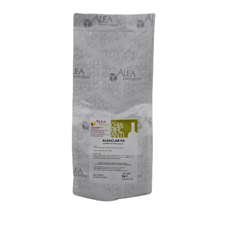 High Quality Made In Italy Wine Clarification Agent yeast ALEA PG Hot Sale  in 1 kg and 10 kg