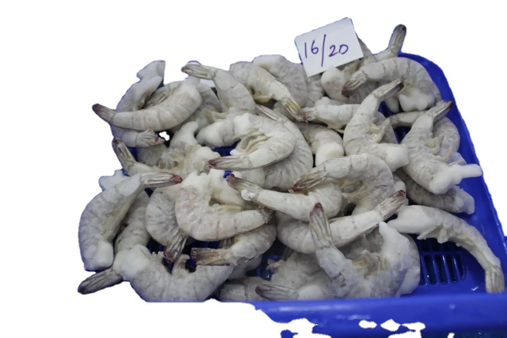 Замороженная безголовая оболочка на креветках VANNAMEI 16/20 высокого качества