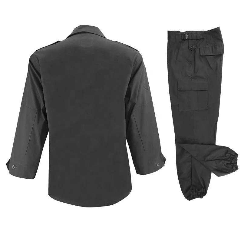 
2021 New Doublesafe Hot Sale BDU Custom Security Army Military tactical black uniform pants,military mens clothing for sale 