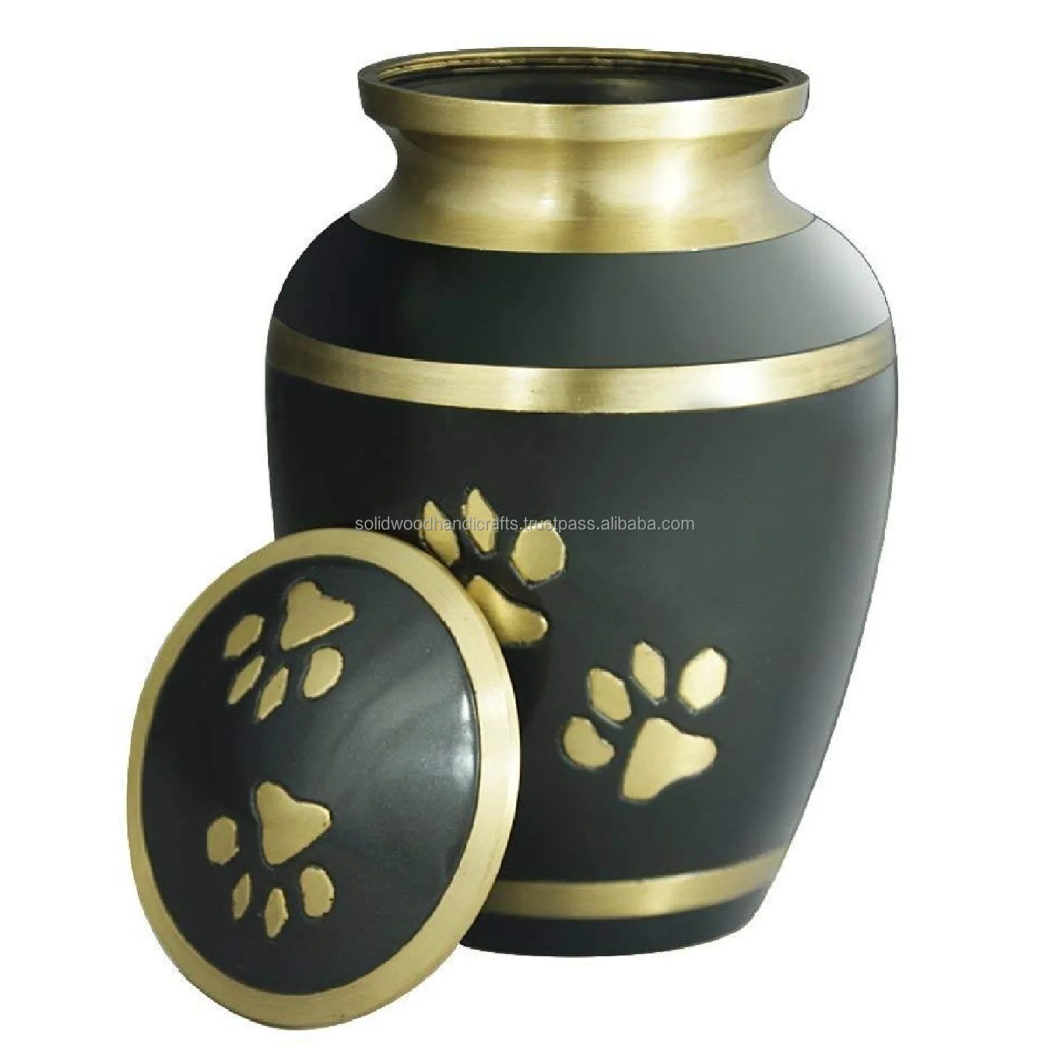 2021pet ash cremation coffin multi brass urns with dog new design urns