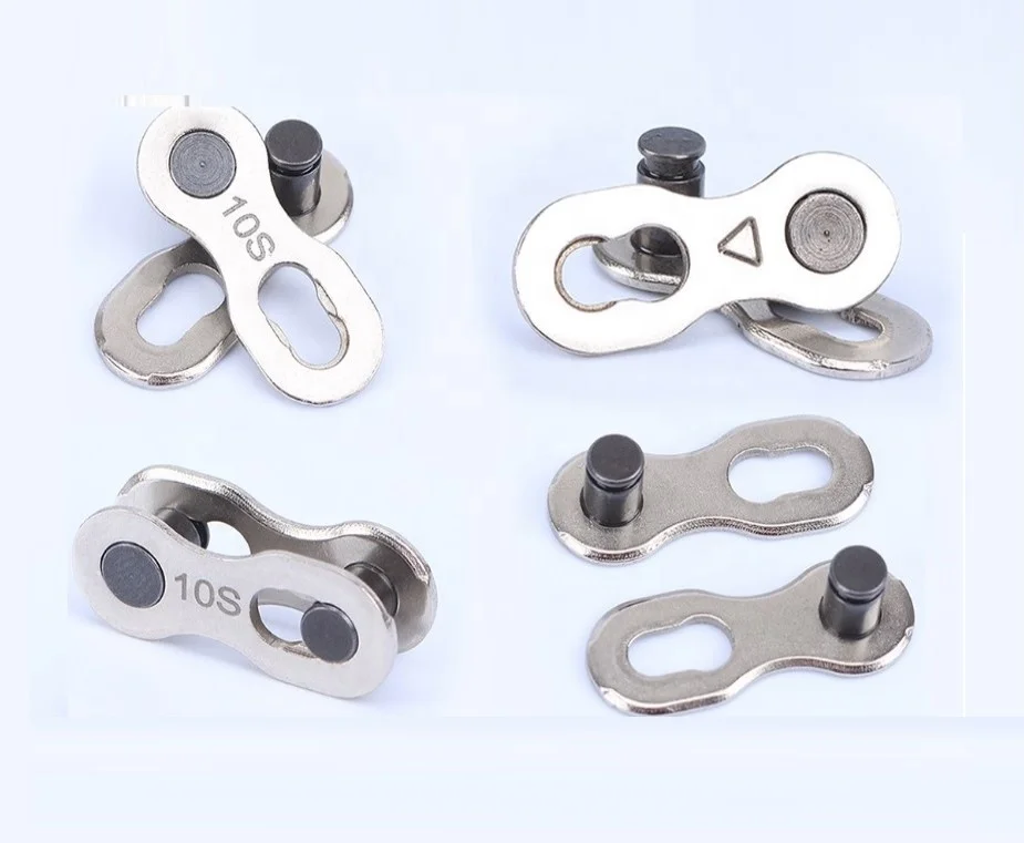 
RISK DUST 12 speed chain quick buckle Surface plating silver anti-rush Quick install,easy to maintain and clean the chain B35-87 