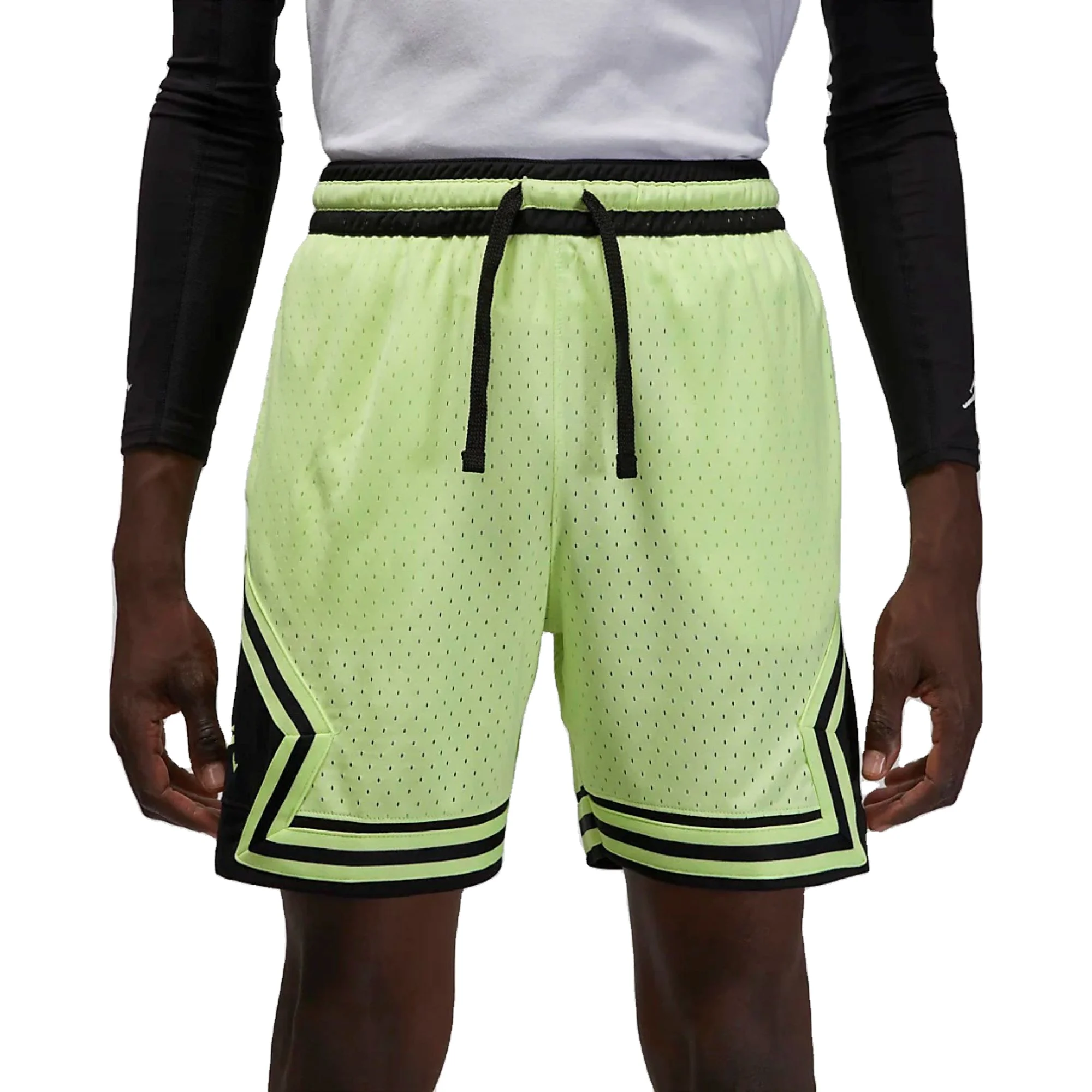 Wholesale Mens Gym Basic EE 5 Inches Inseam Polyester Sublimation Printing Logo Embroidery Basketball Custom Mesh Shorts