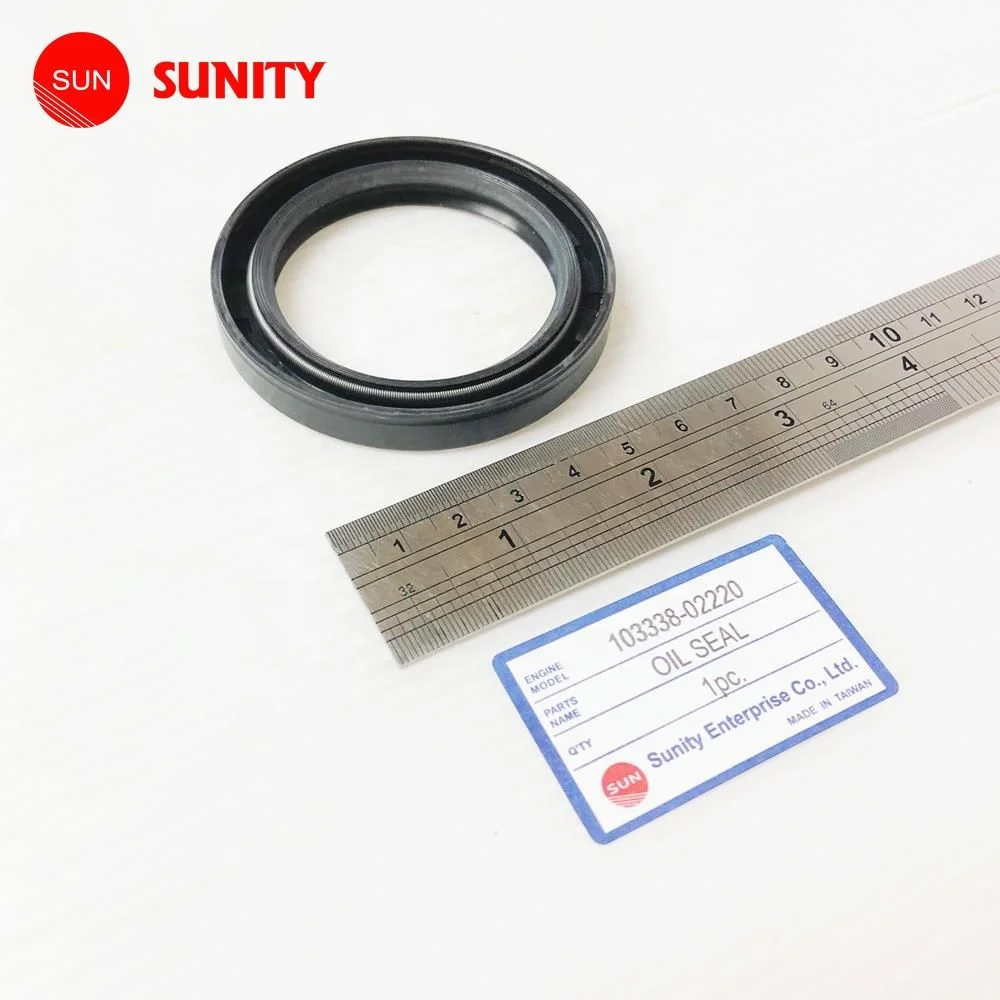 Высококачественное масляное уплотнение коленчатого вала TAIWAN SUNITY OEM 103338-02220 для Yanmar TS105 запчасти сельскохозяйственных двигателей