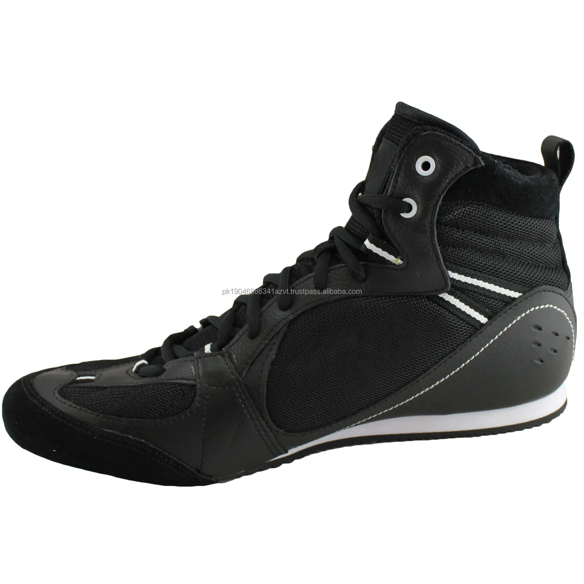 Wholesale Professional Lightweight Flexible Wrestling Boots Boxing Shoes For Men With Customized Logo Wrestling boots