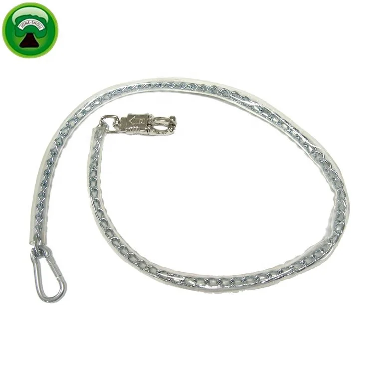 Horse Lead Rope Black & Pink NYLON BLEND WITH WATER LOOP