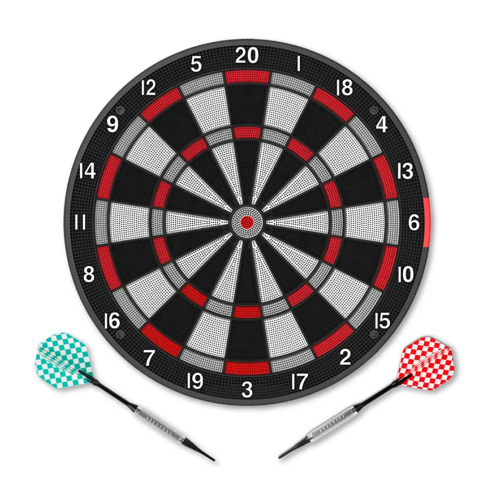 Мягкий наконечник для Дартс BSCI 15 5 дюйма санузел A1 занятий спортом в помещении 1-4 человек