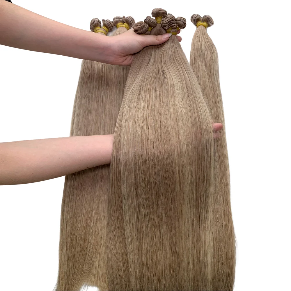 Genius Weft Color # Fleur наращивание человеческих волос частная марка девственные волосы красоты и личной гигиены сделано во Вьетнаме