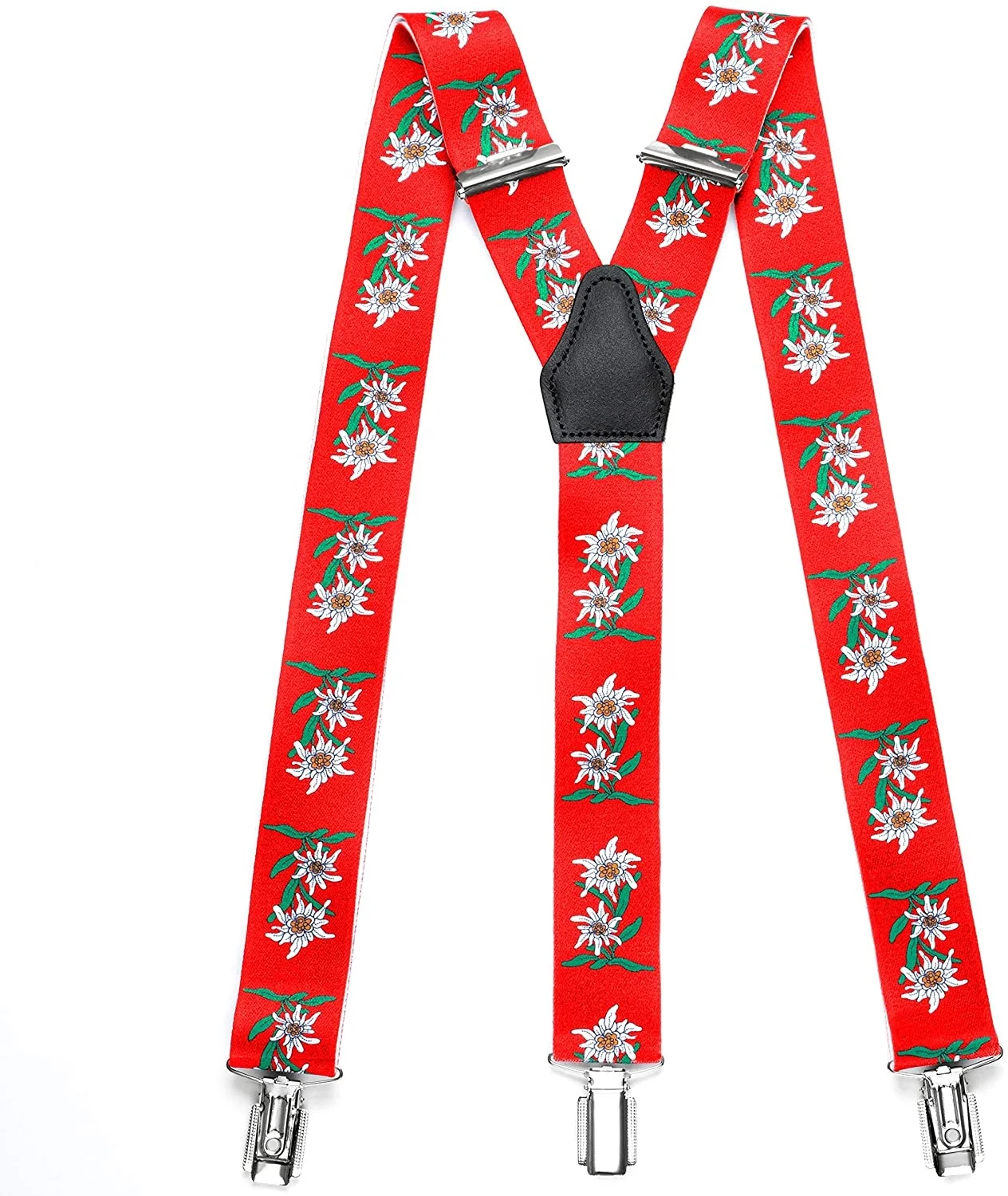 Custom Embroidered Tyrolean Suspenders Trachten / Dirndl or Lolita/ Mori Kei Oktoberfest German Outfit