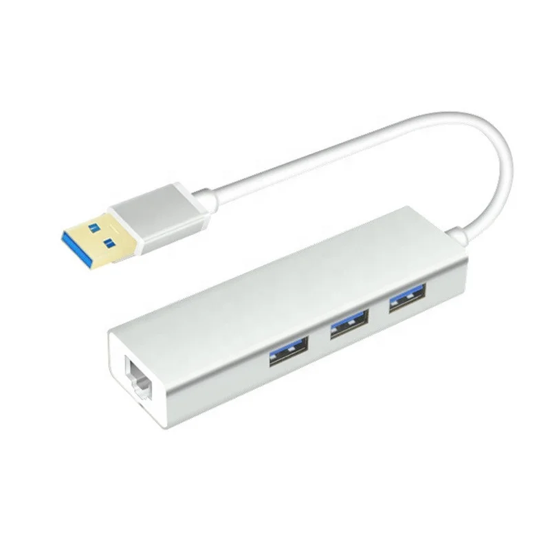 
1000M USB Network RJ45 Lan Card USB 3.0 HUB Ethernet Adapter USB LAN Hub 