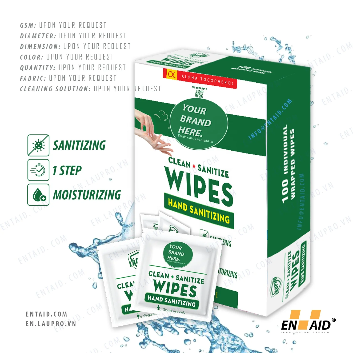 
Low Price OEM Alcohol Single Wip e Sachet Clean Disinfect Hand screen lens phone individual hotel restaurant airline Wet cloth 