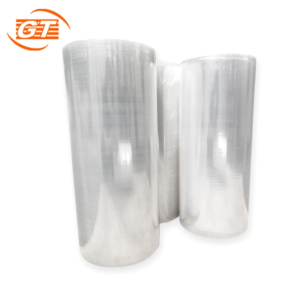 As a leading manufacturer of LLDPE transparent stretch film we specialize in crafting customized PE wrapping film rolls