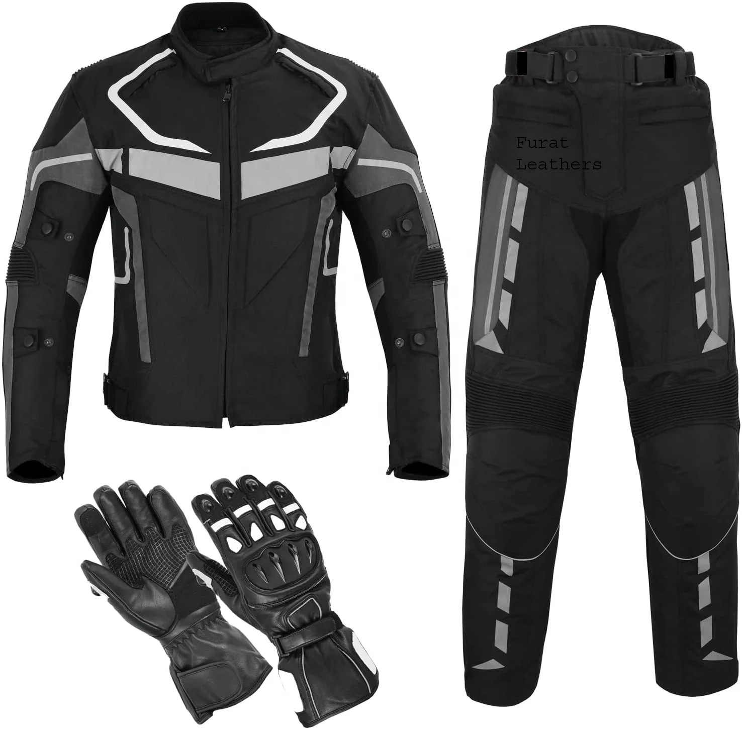 Manufacturers Motorbike Suits Cordura Motorcycle Suit Waterproof Motorbike Jacket for Men Boy CE- 2-Piece Rider Jacket