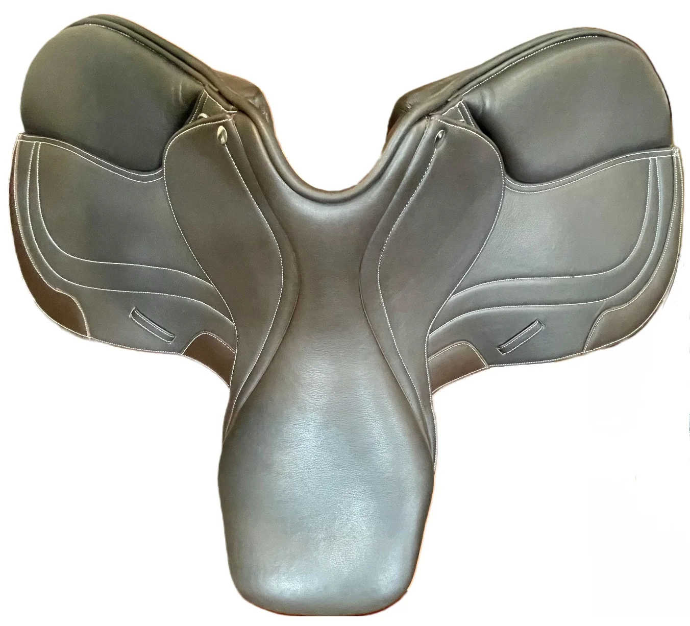 Customisable English Horse Jumping Saddle Latest Design Soft Wrapped Leather Tree for Horse Riding