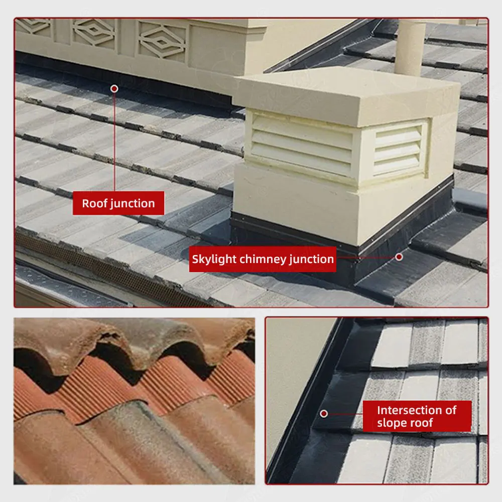 Factory Direct Sales Waterproof Ridge Vent Tape Rollable Membrane for Better Home Insulation