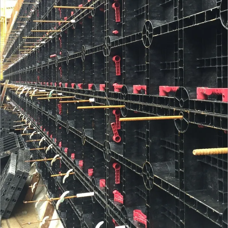 plastic formwork system concrete foundation wall accessories for concrete formwork system
